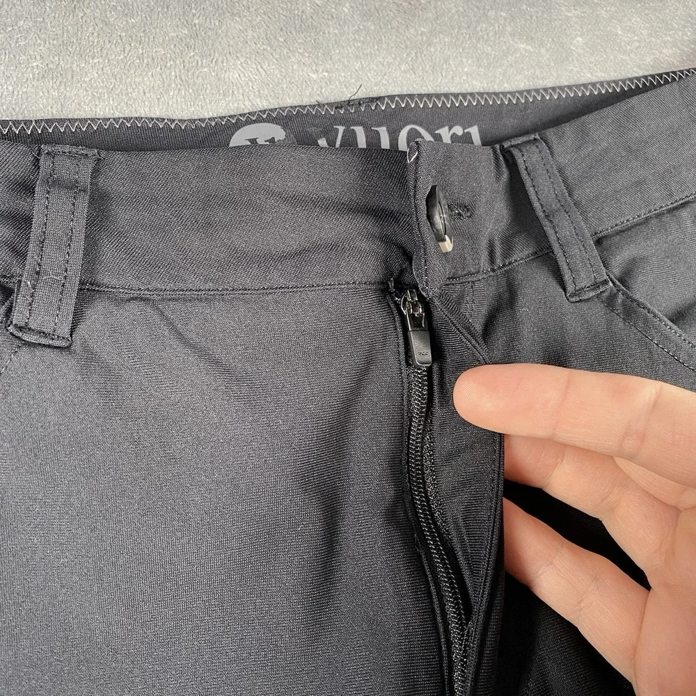 Vuori Meta Pants Mens Size 30 Black Athletic‎ Slim Fit Performance Preppy V430